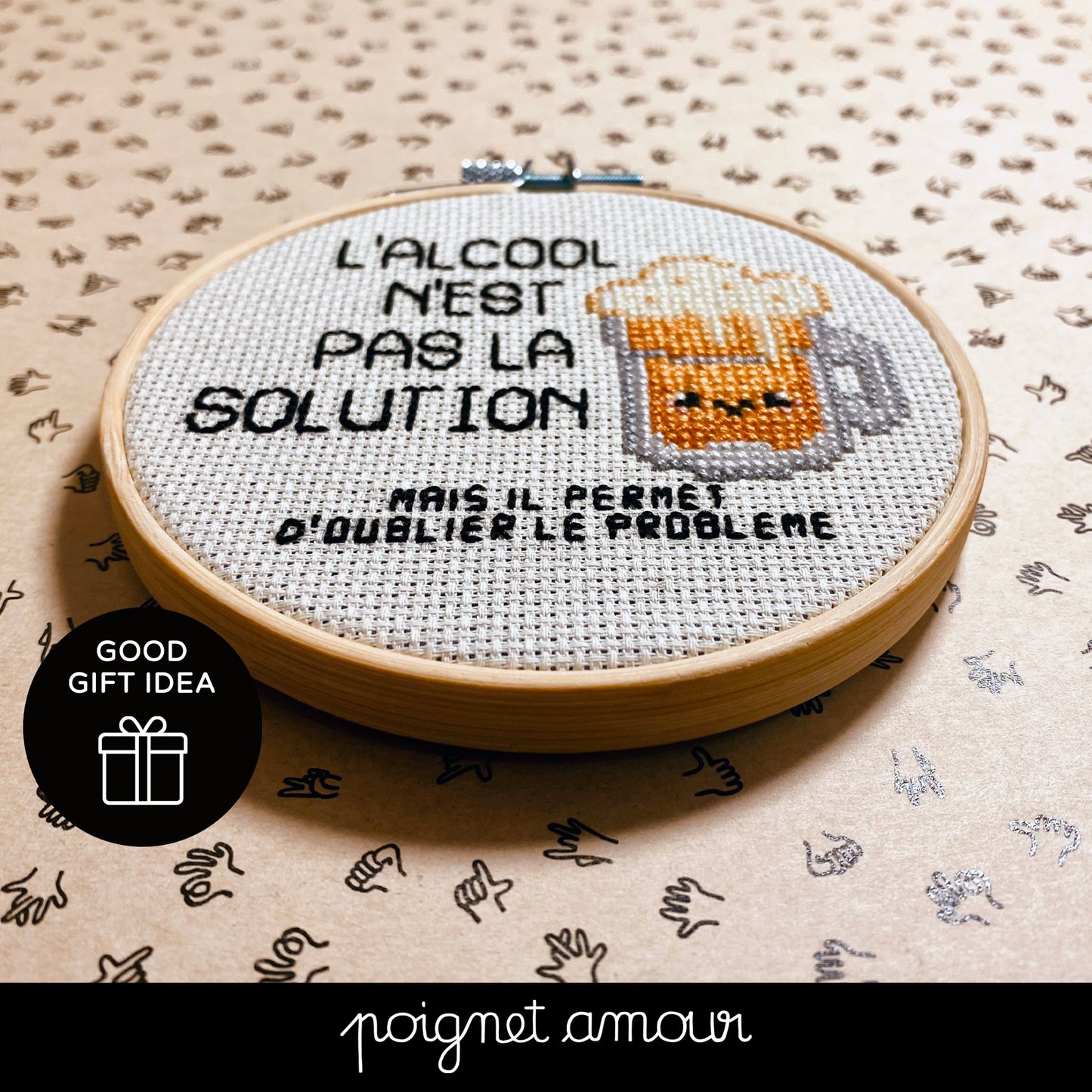 alcohol is not the solution, but it helps forget the problem