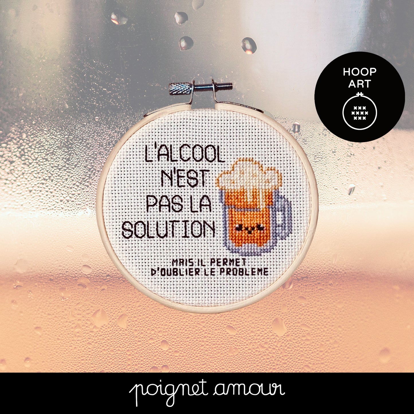 alcohol is not the solution, but it helps forget the problem