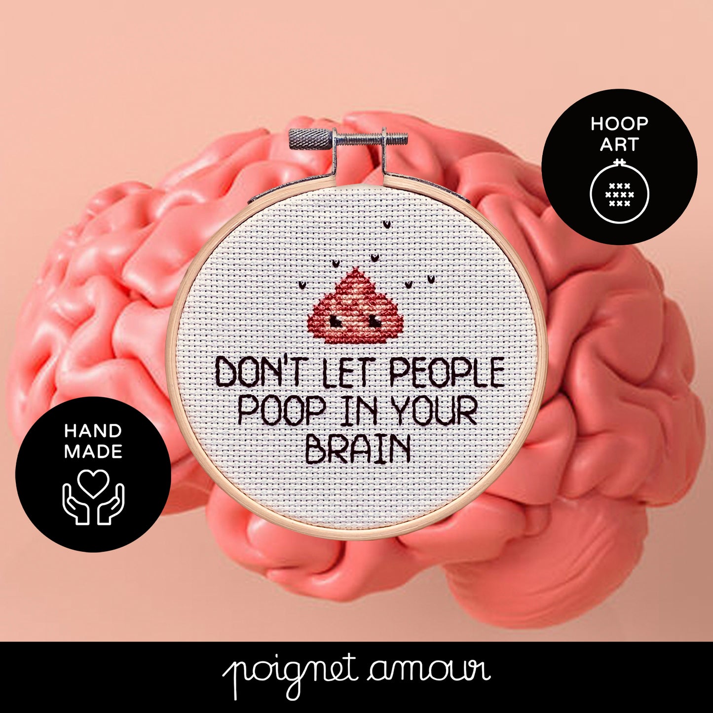 don't let people poop in your brain