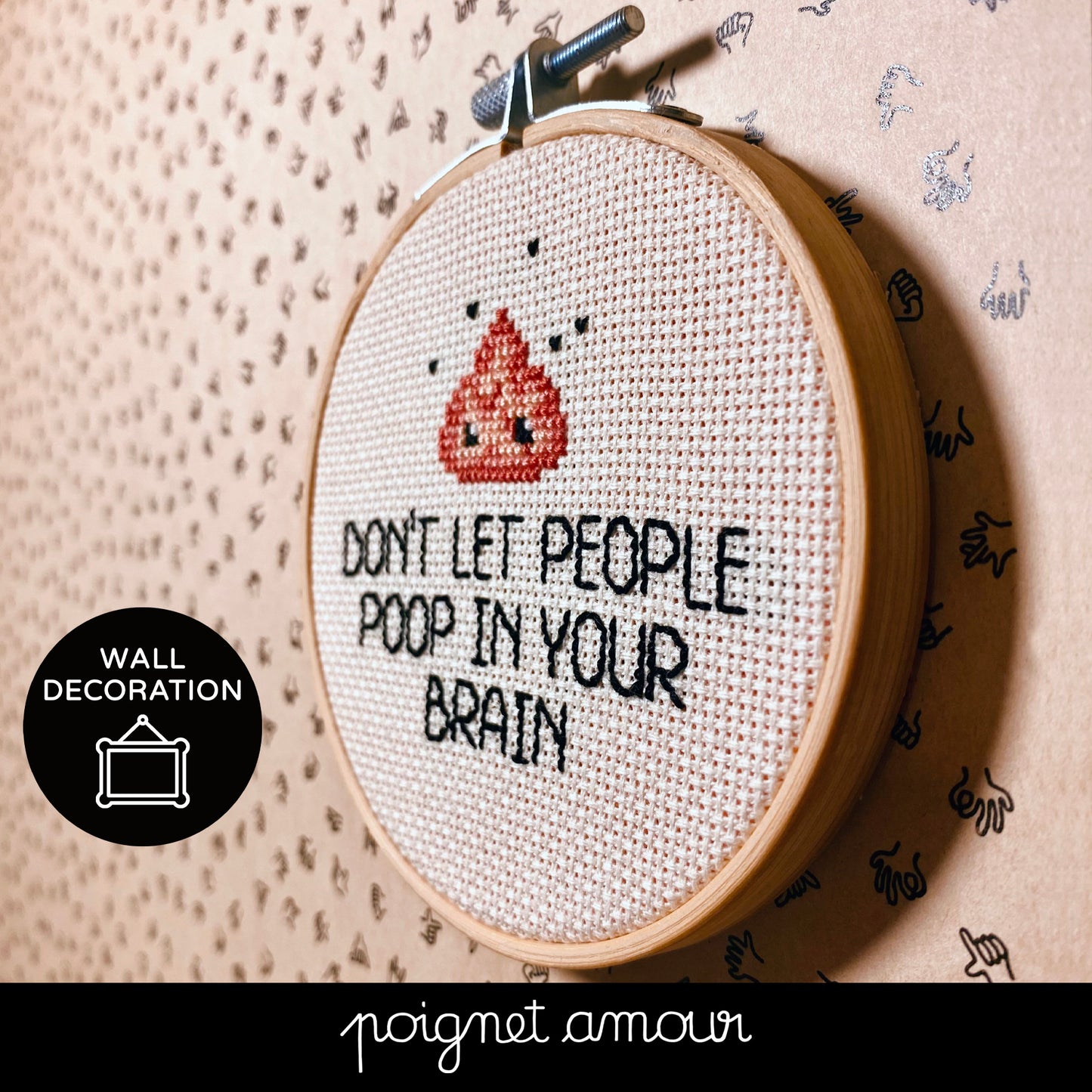 don't let people poop in your brain