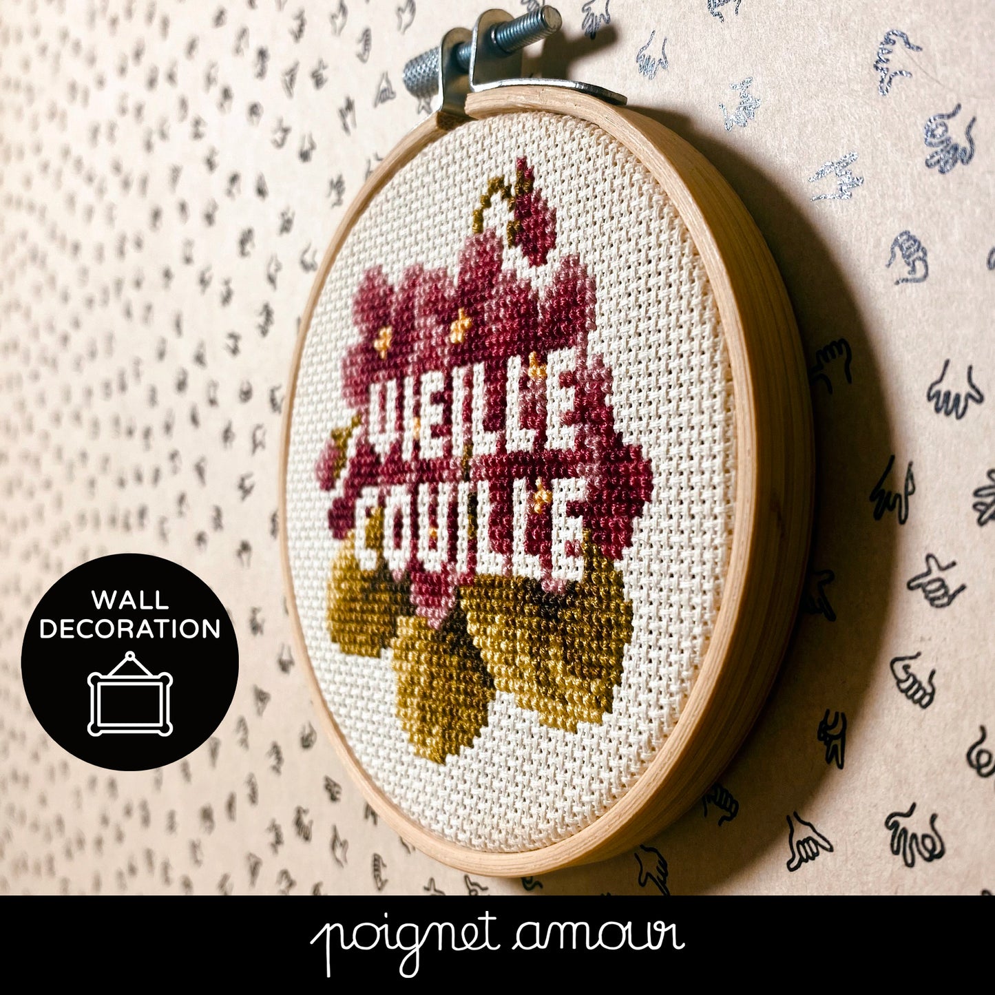 vieille couille dans les fleurs