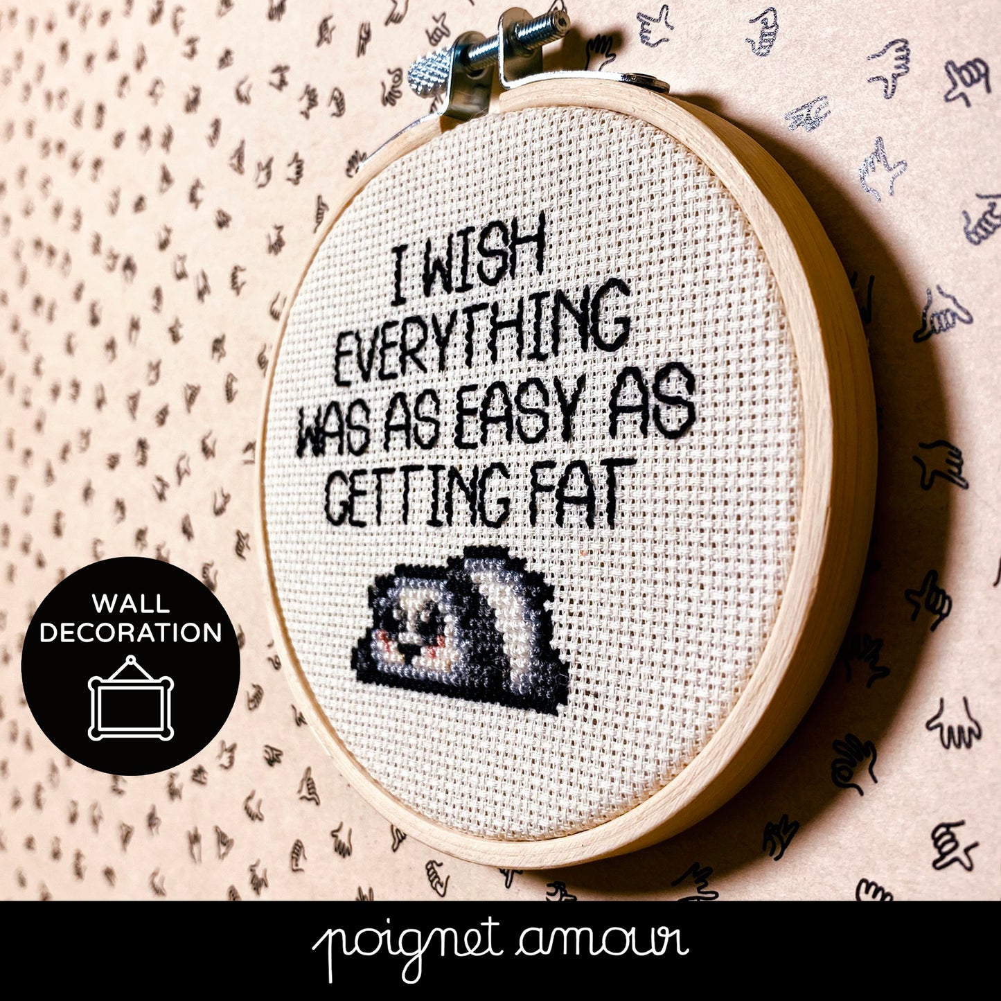 i wish everything was as easy as getting fat