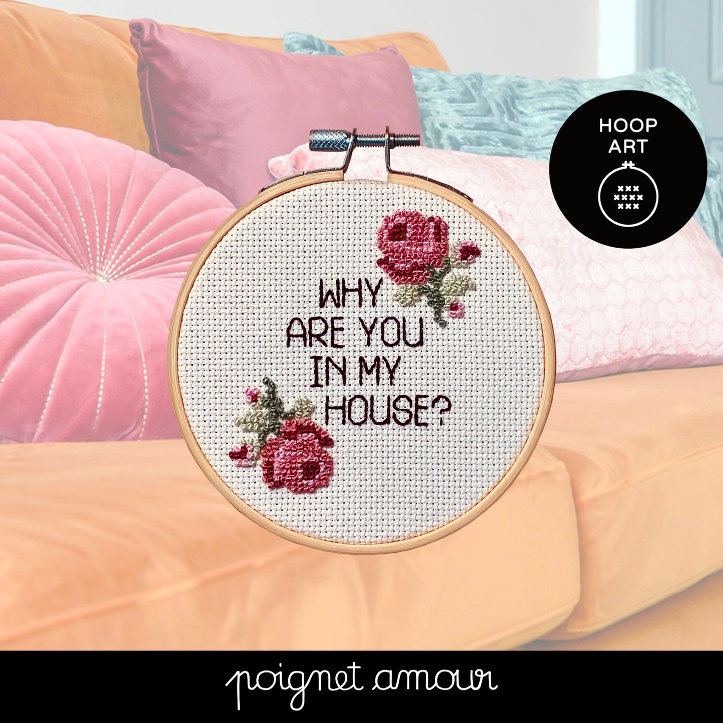 why are you in y house?