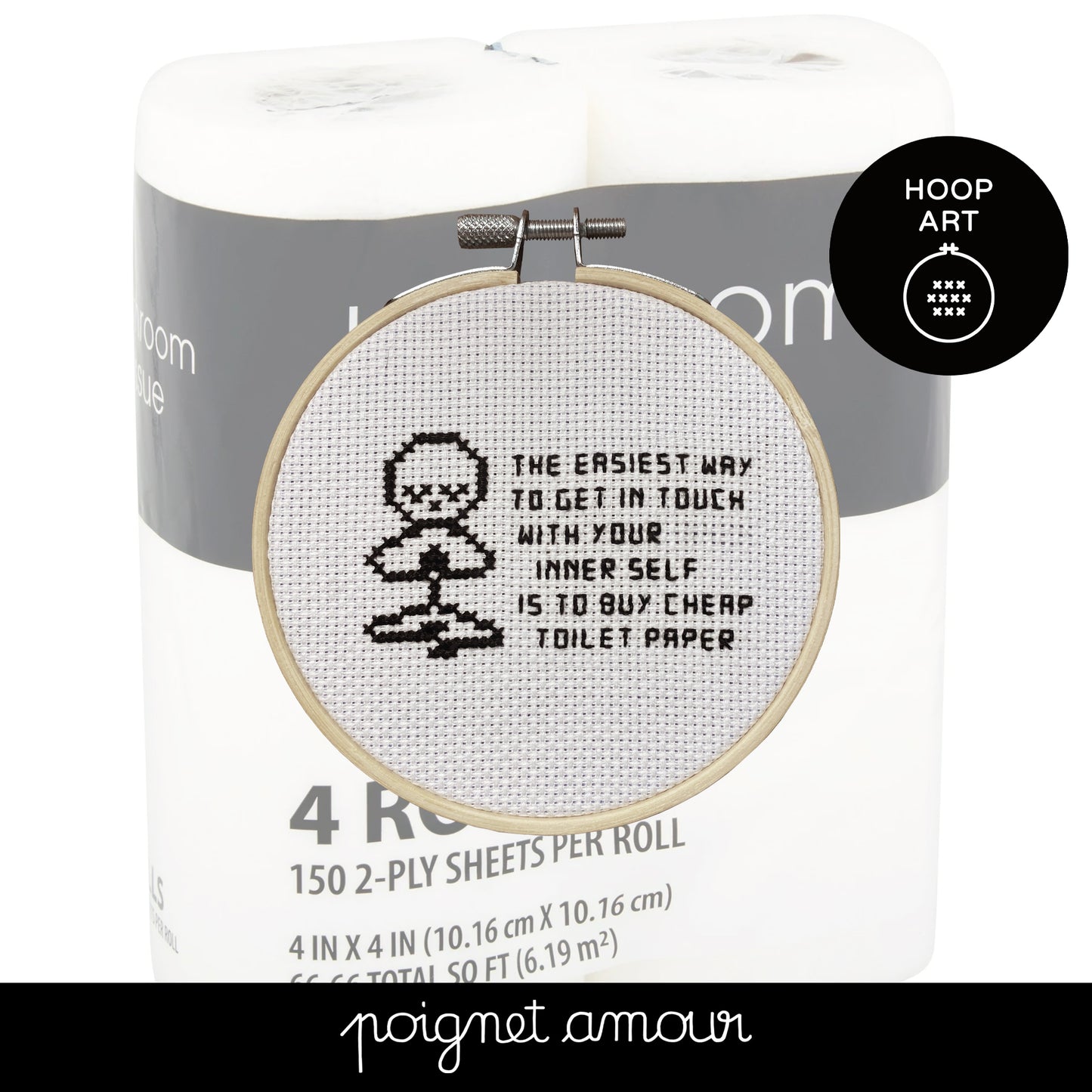 the easiest way to get in touch with your inner self is to buy cheap toilet paper