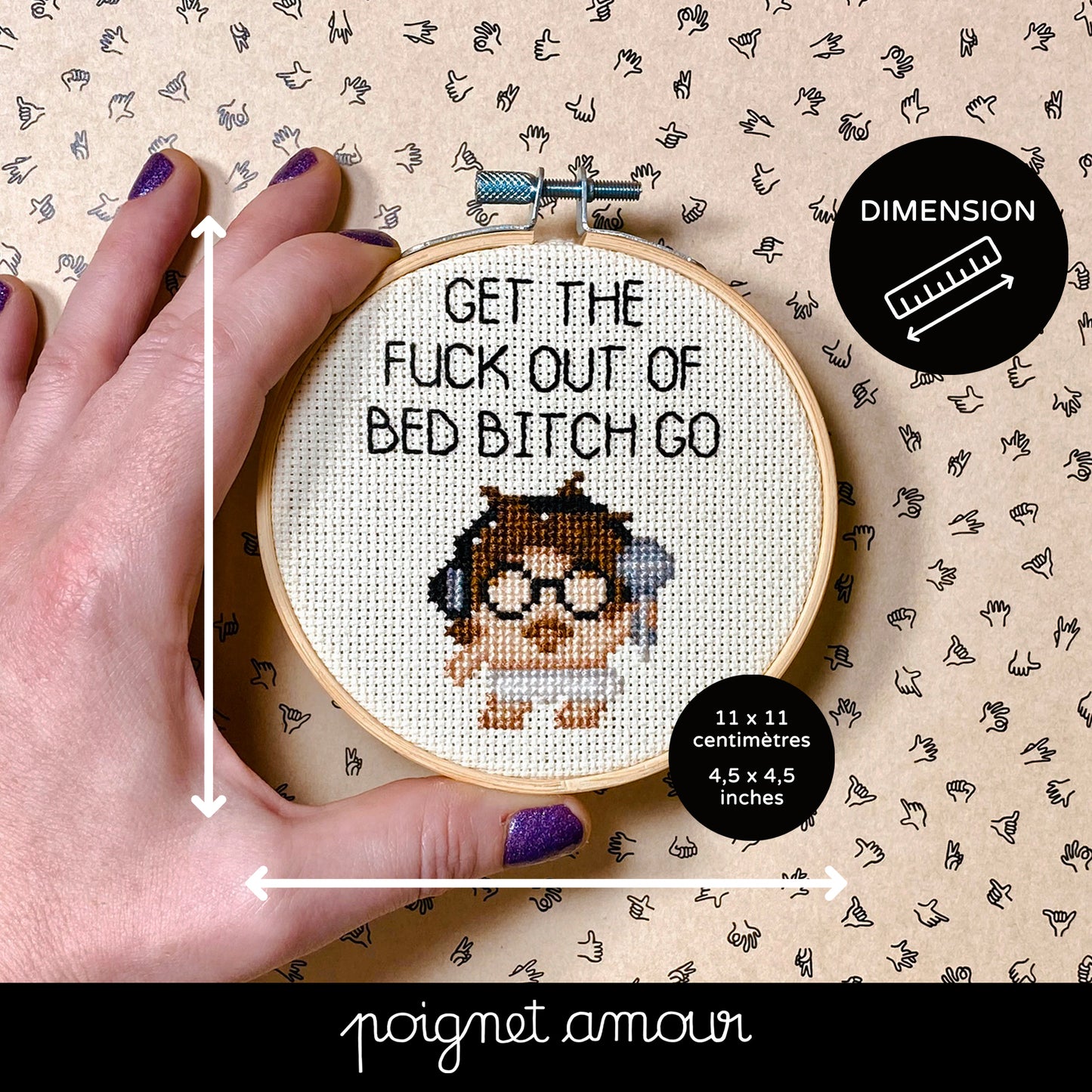 marc rebillet - "get the fuck out of bed bitch go"