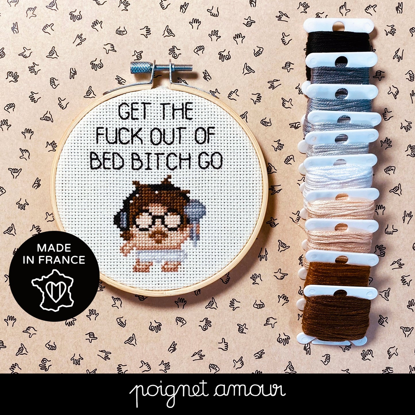 marc rebillet - "get the fuck out of bed bitch go"