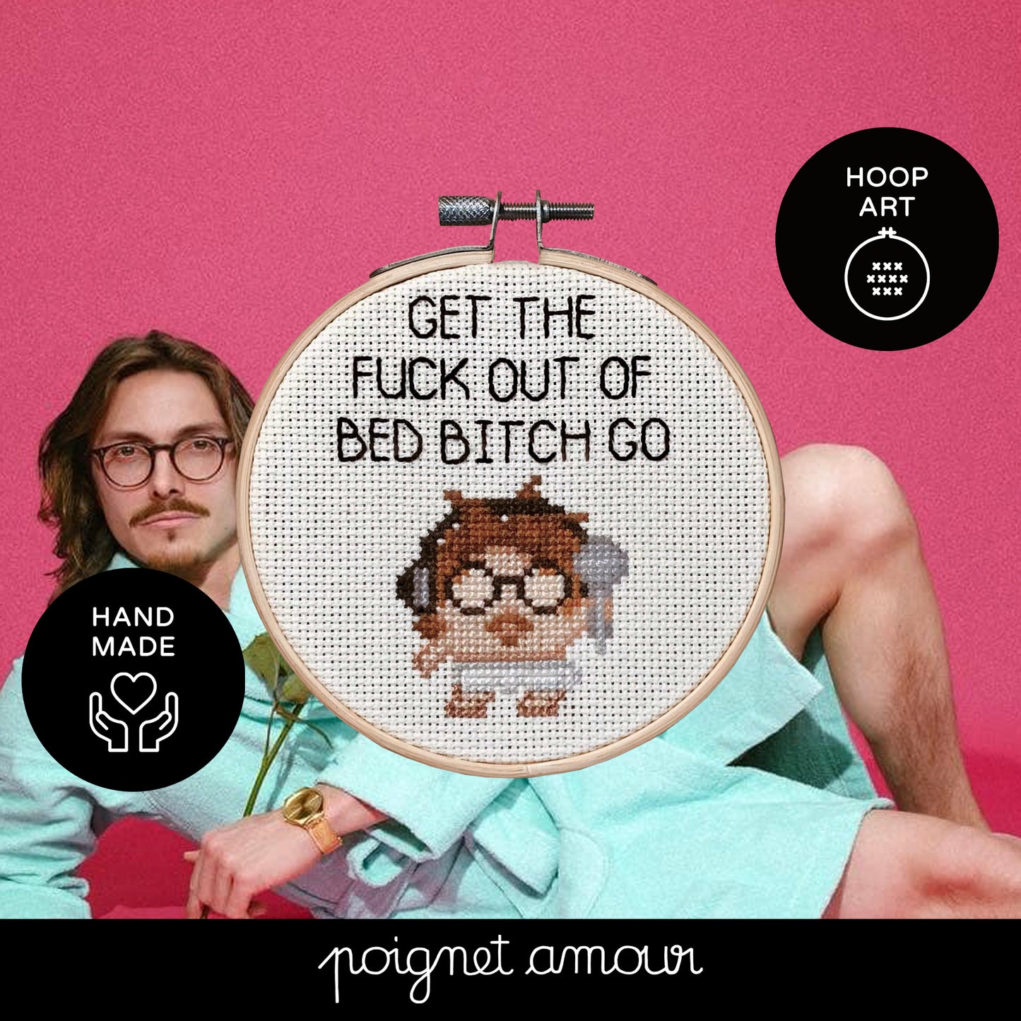 marc rebillet - "get the fuck out of bed bitch go"