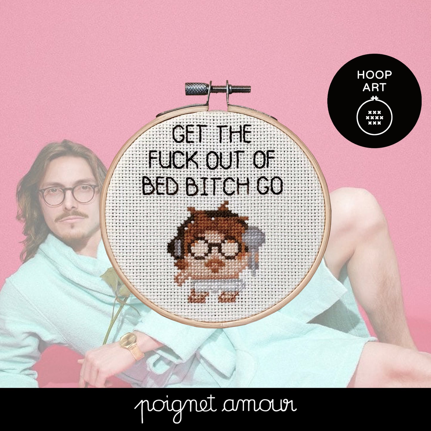 marc rebillet - "get the fuck out of bed bitch go"