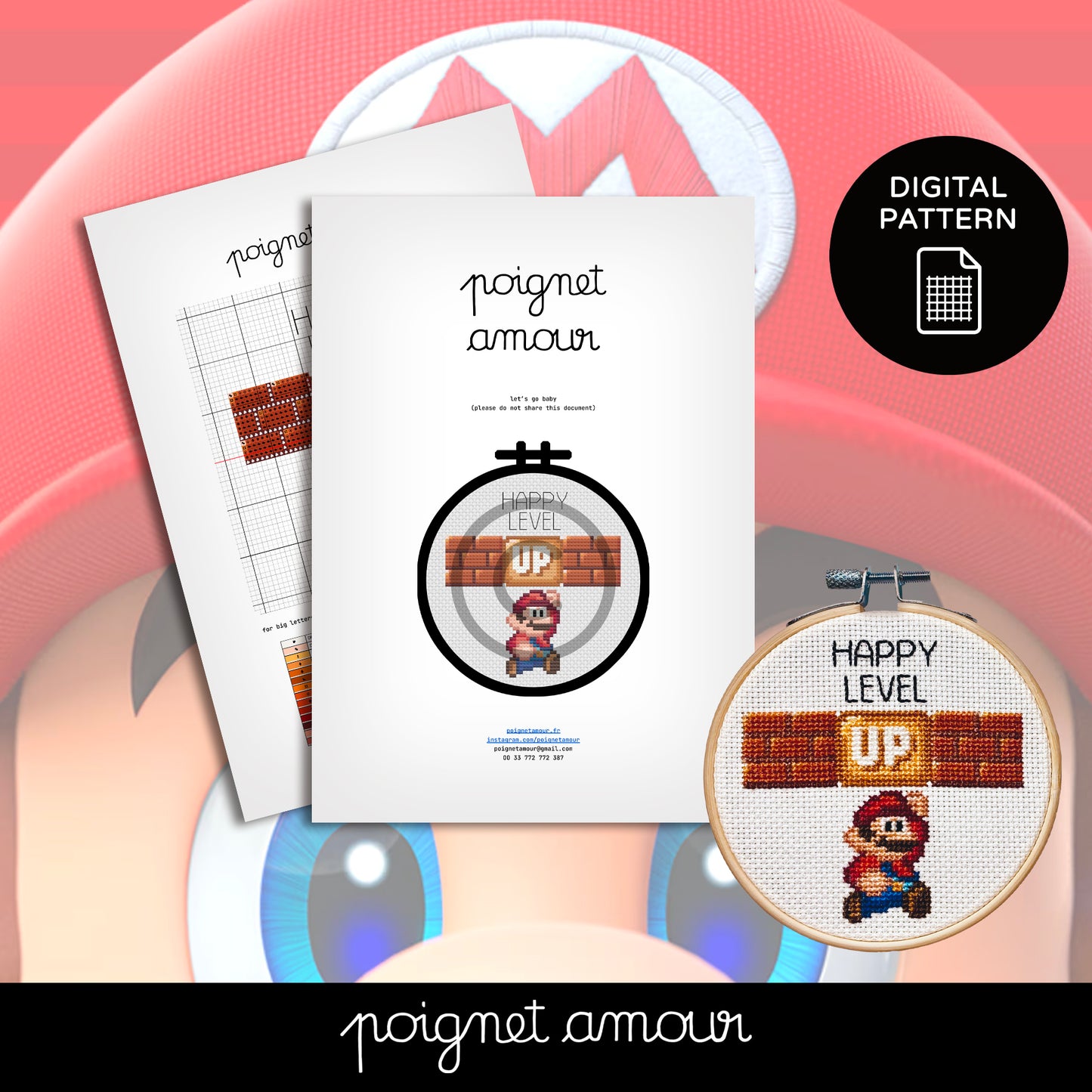 happy level up mario PDF
