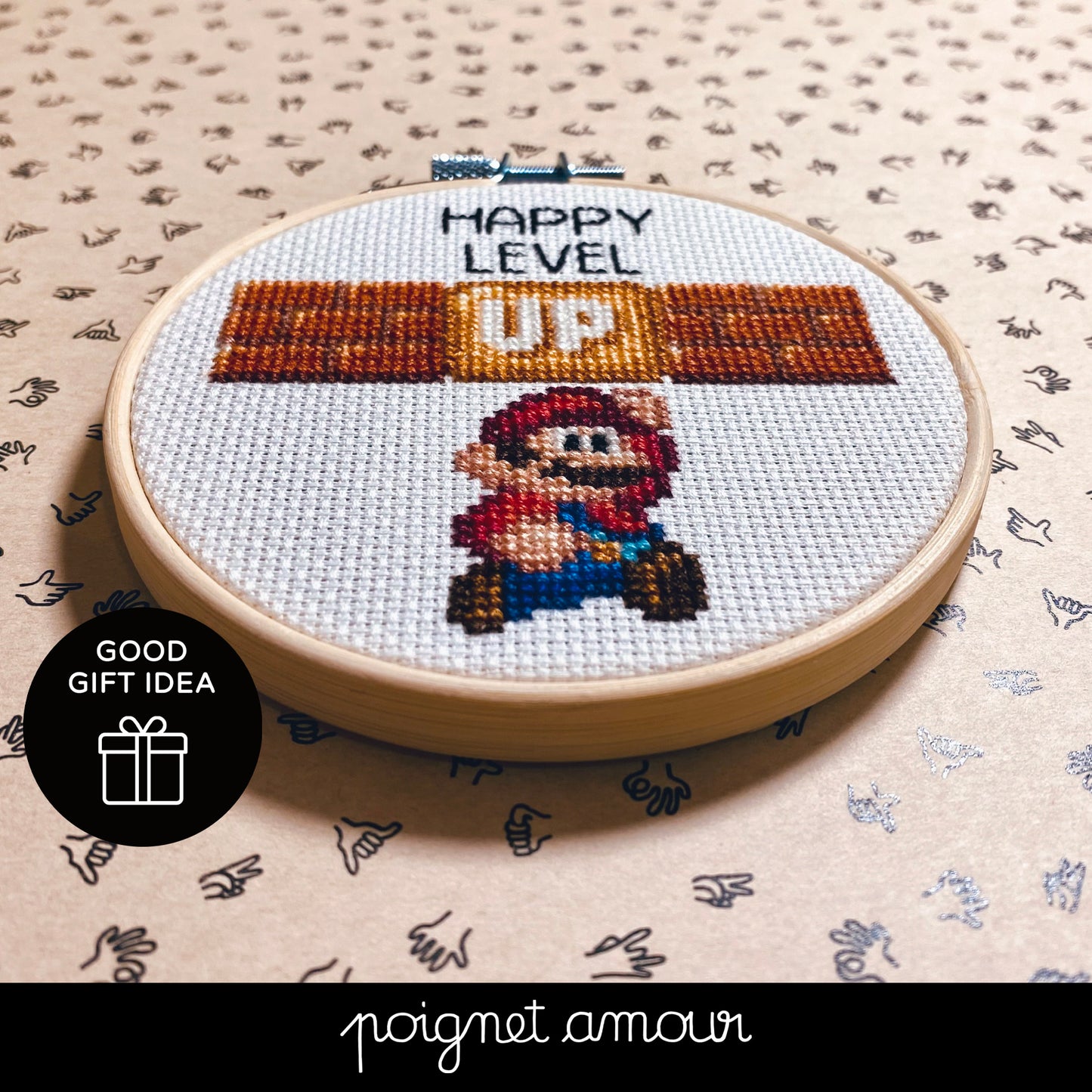happy level up mario KIT