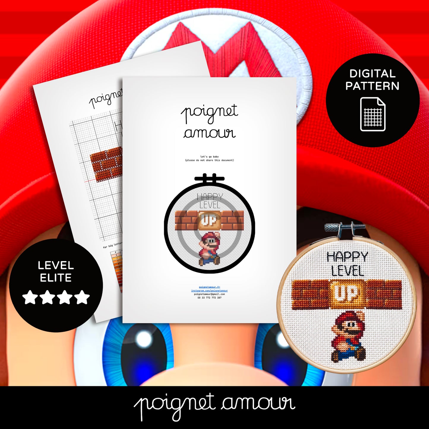 happy level up mario PDF