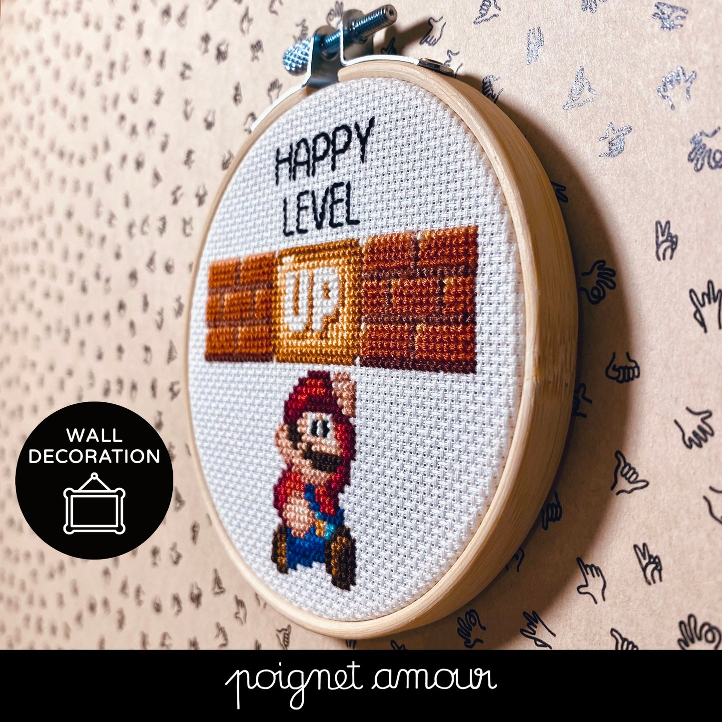 happy level up mario KIT
