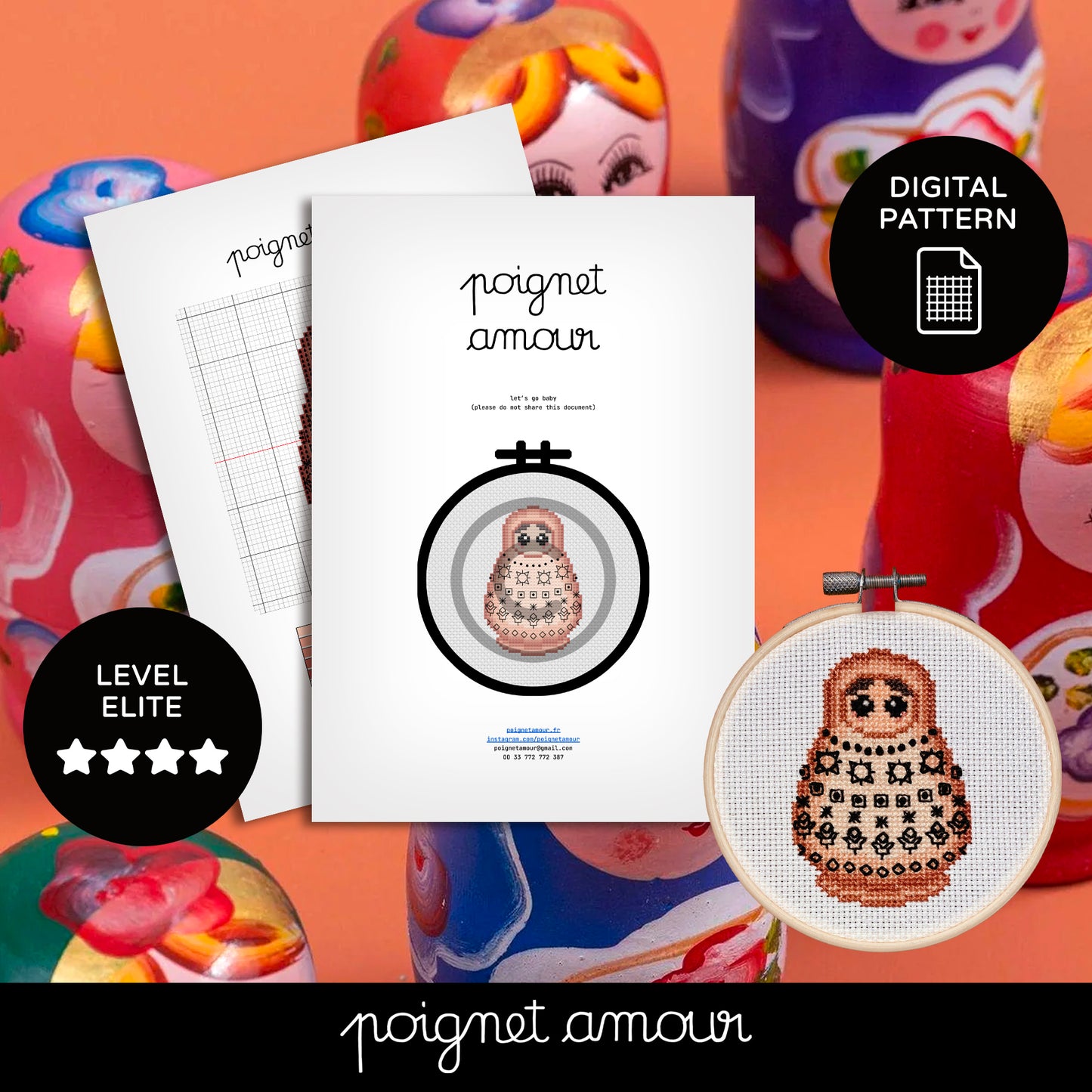 matryoshka russian doll KIT