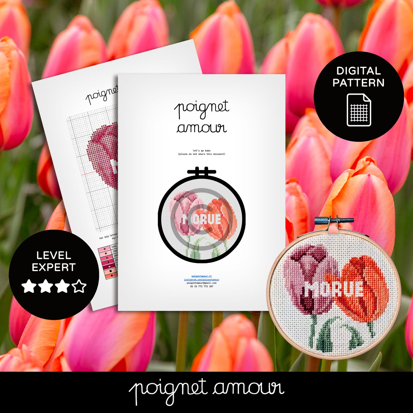 cod in the flowers KIT