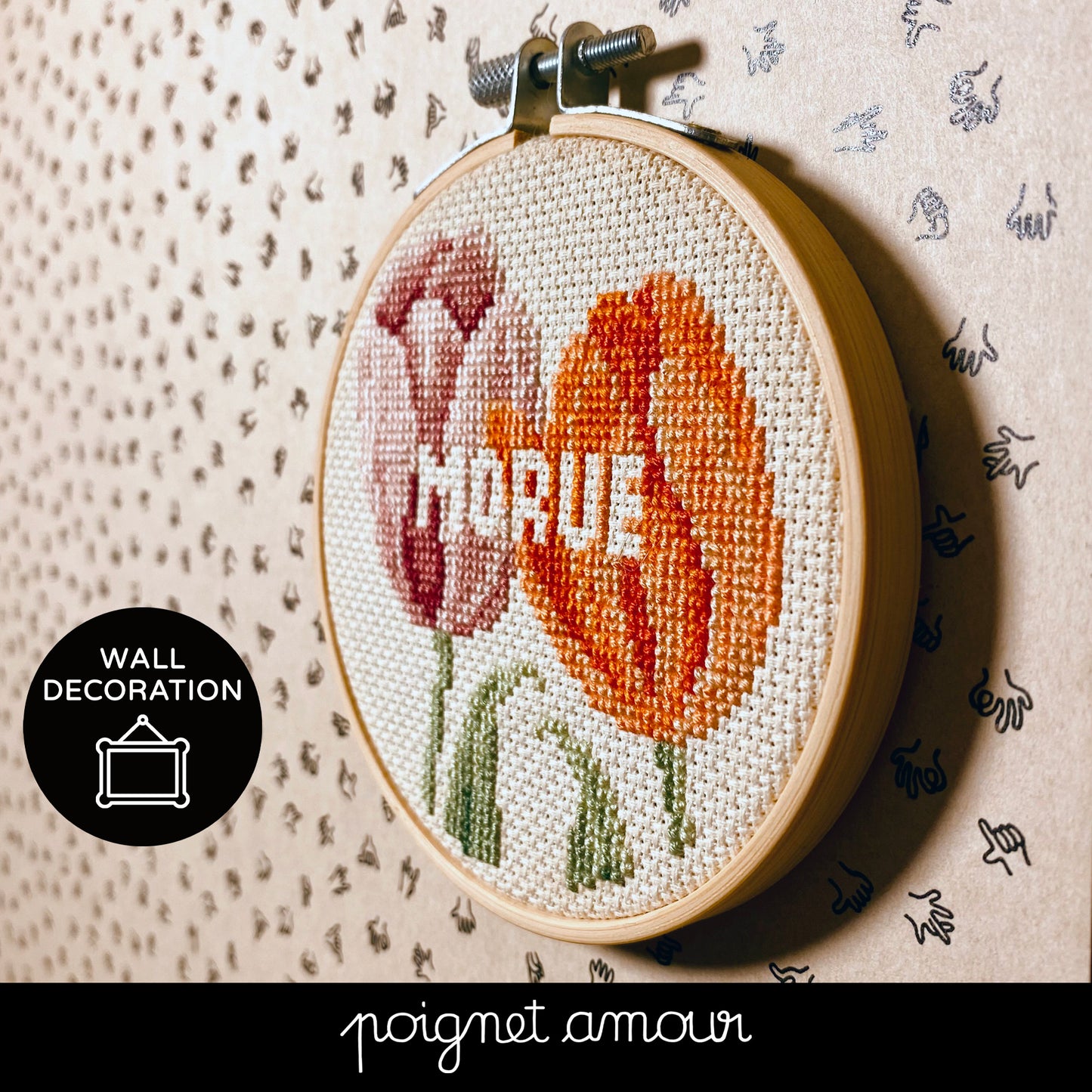 morue dans les fleurs