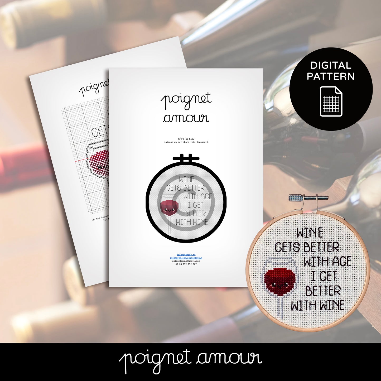wine gets better with time, i get better with wine PDF