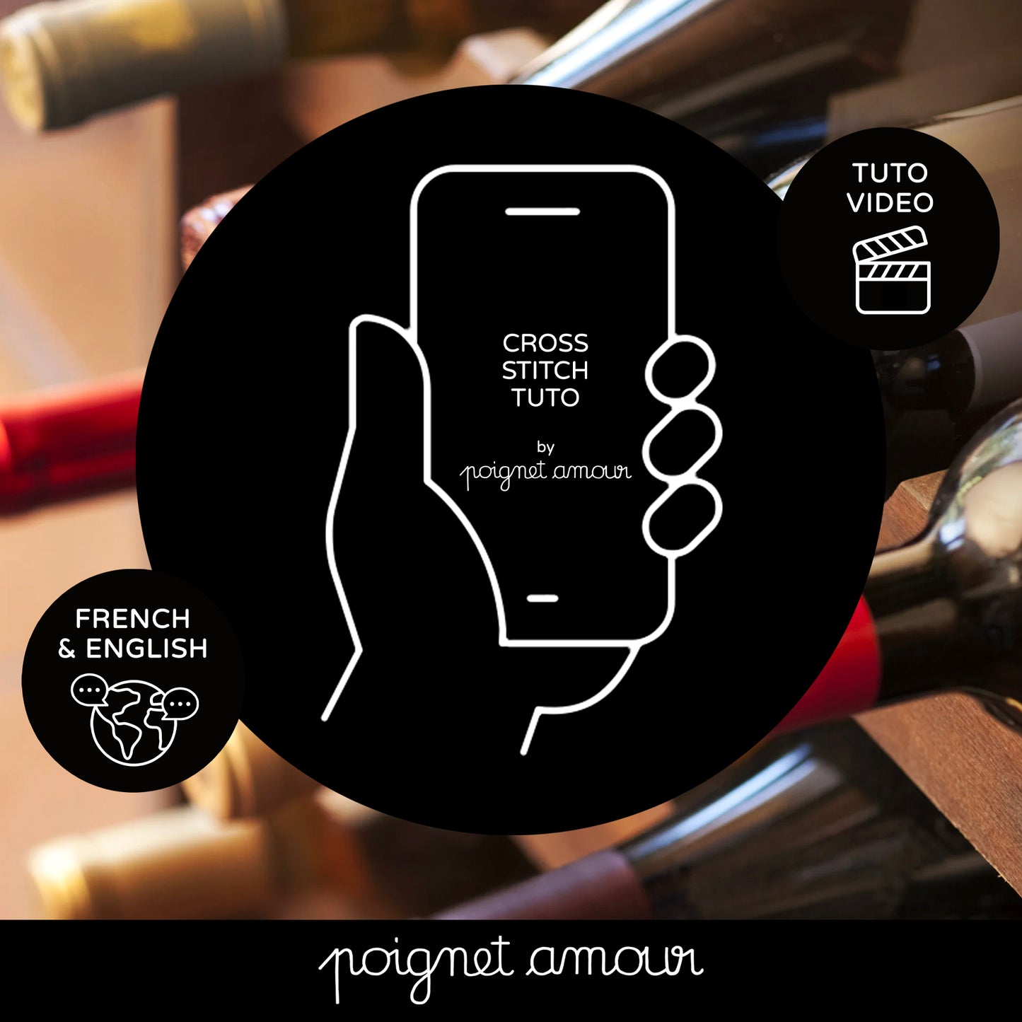 wine gets better with time, i get better with wine KIT