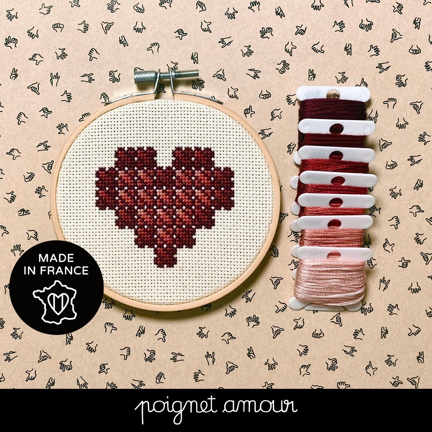 zoomed heart KIT
