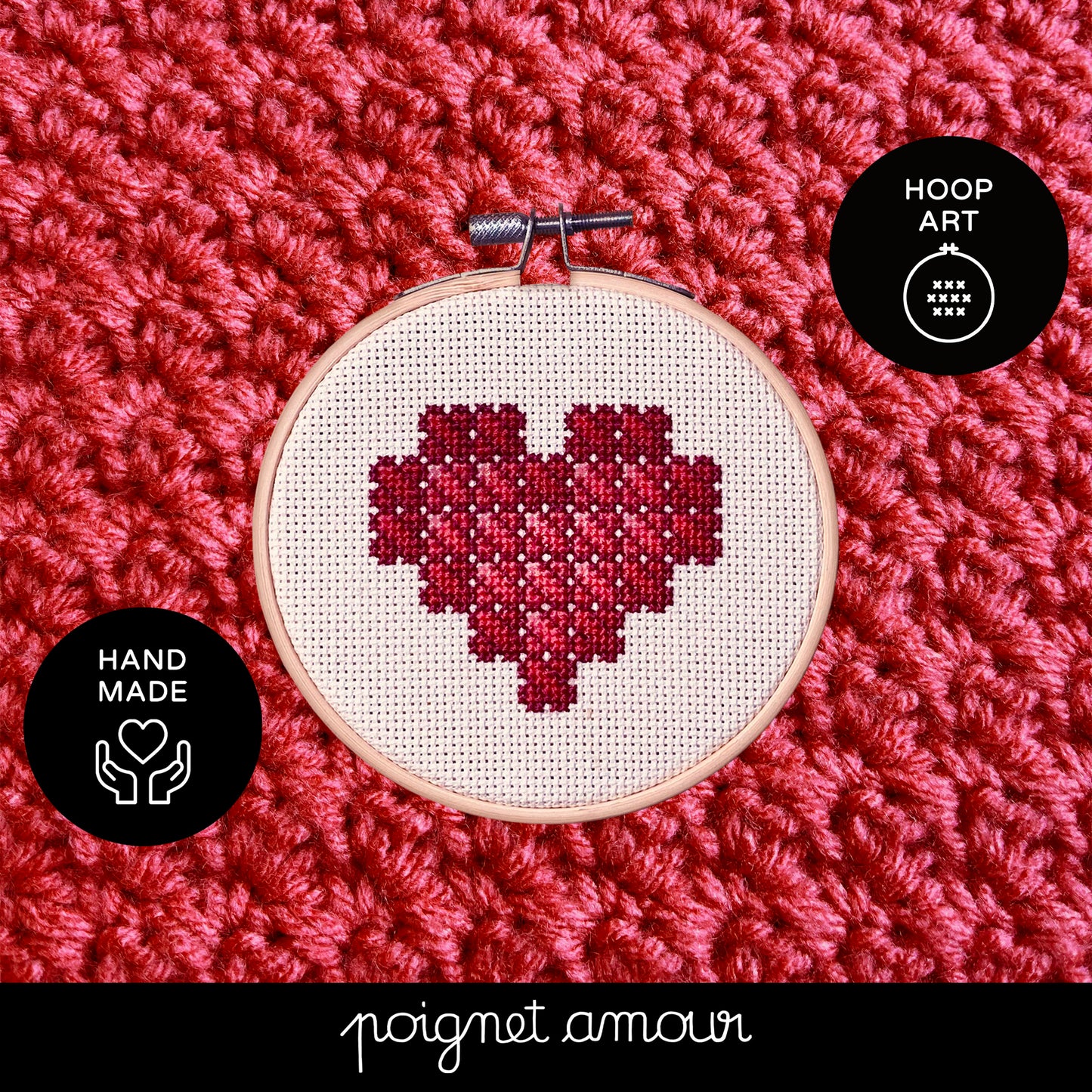 zoomed heart