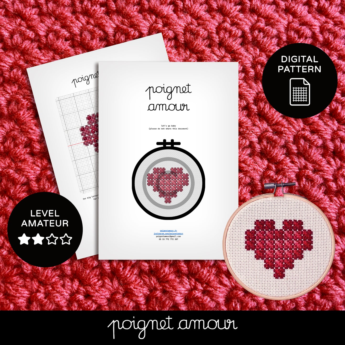 zoomed heart KIT