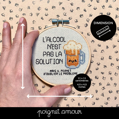 l'alcool n'est pas la solution, mais il permet d'oublier le problème