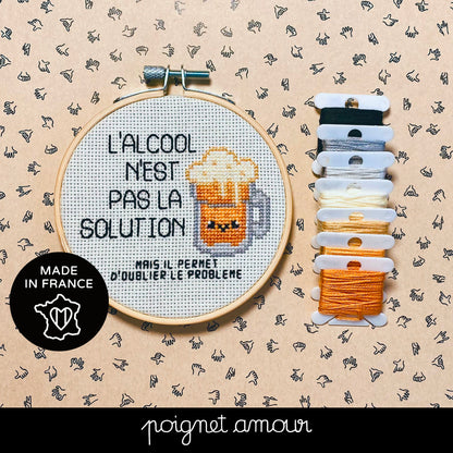 l'alcool n'est pas la solution, mais il permet d'oublier le problème