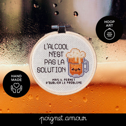 l'alcool n'est pas la solution, mais il permet d'oublier le problème