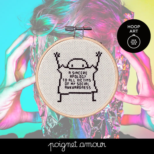 sincere apology to all victims of my social awkwardness