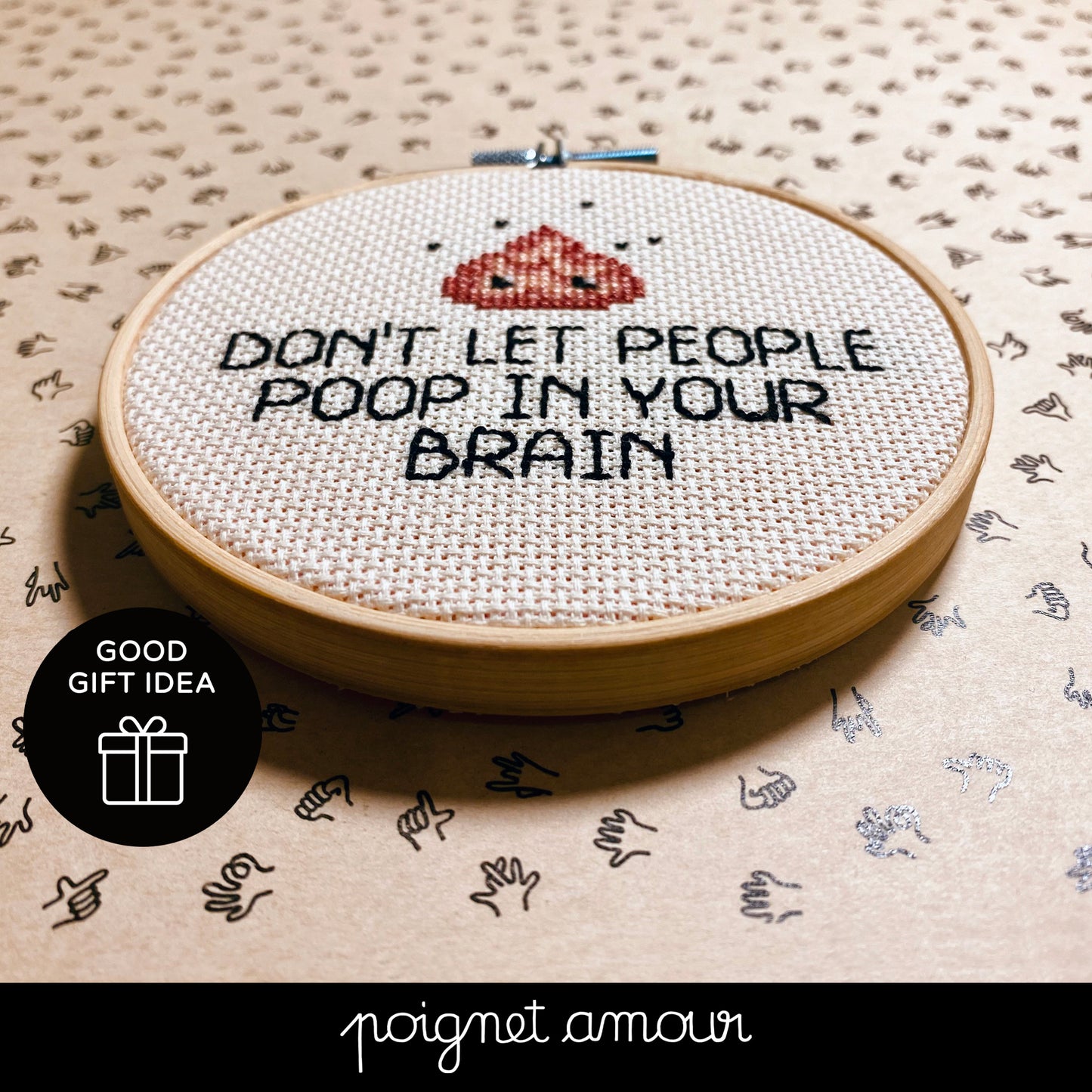 don't let people poop in your brain