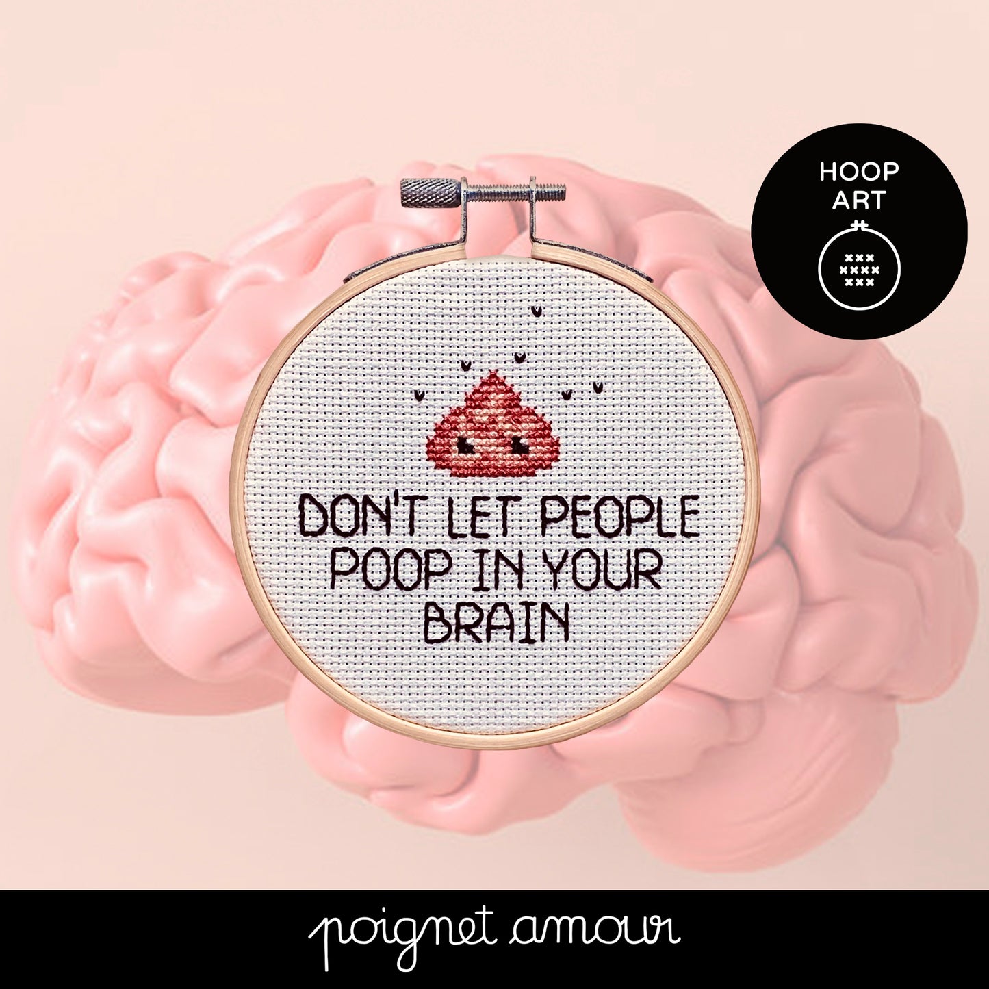don't let people poop in your brain