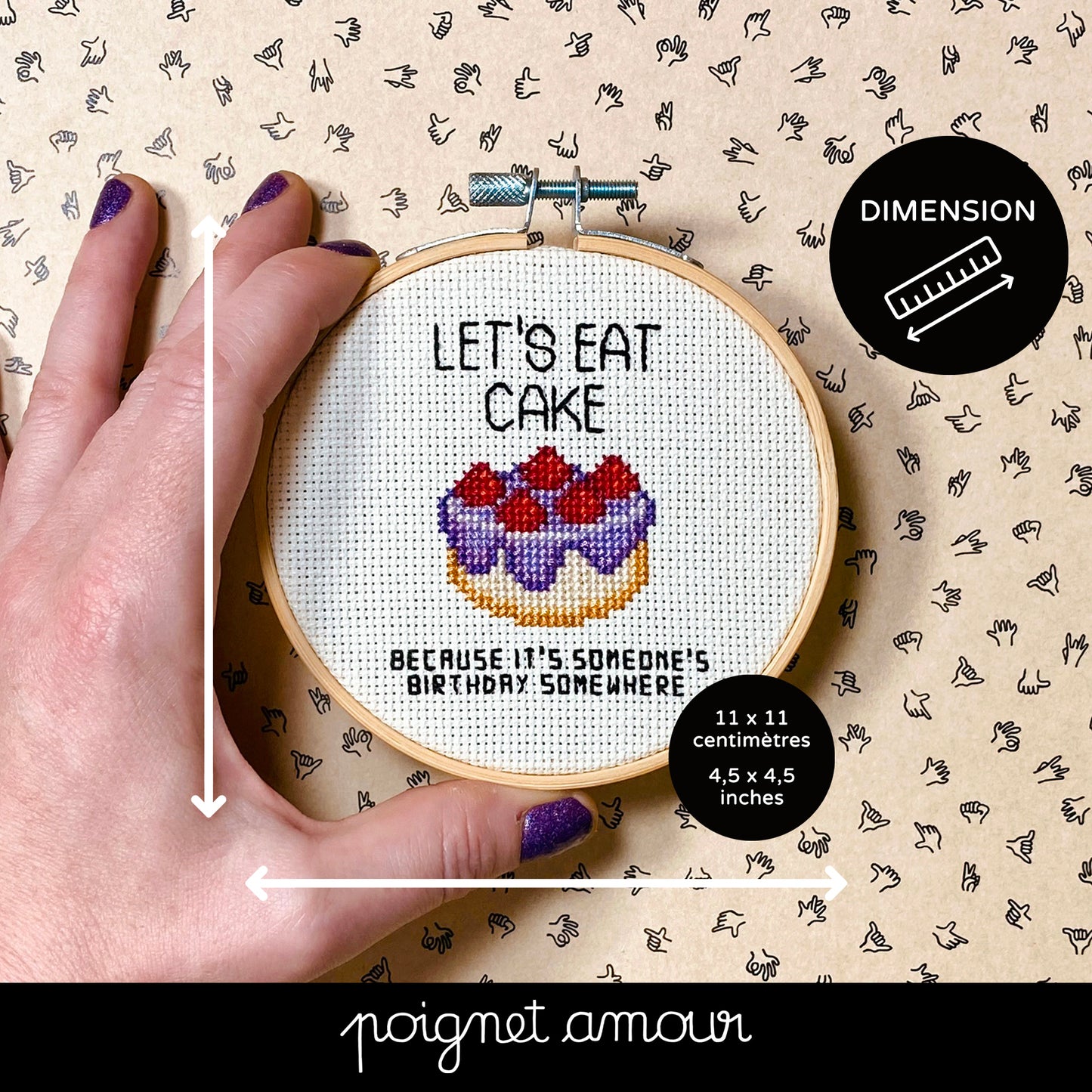 mangeons du gâteau car c'est l'anniversaire de quelqu'un quelque part