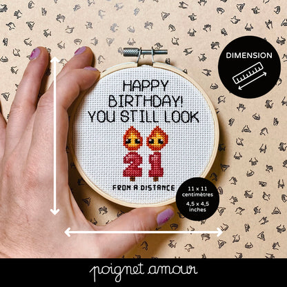 happy birthday! you still look 21, from a distance