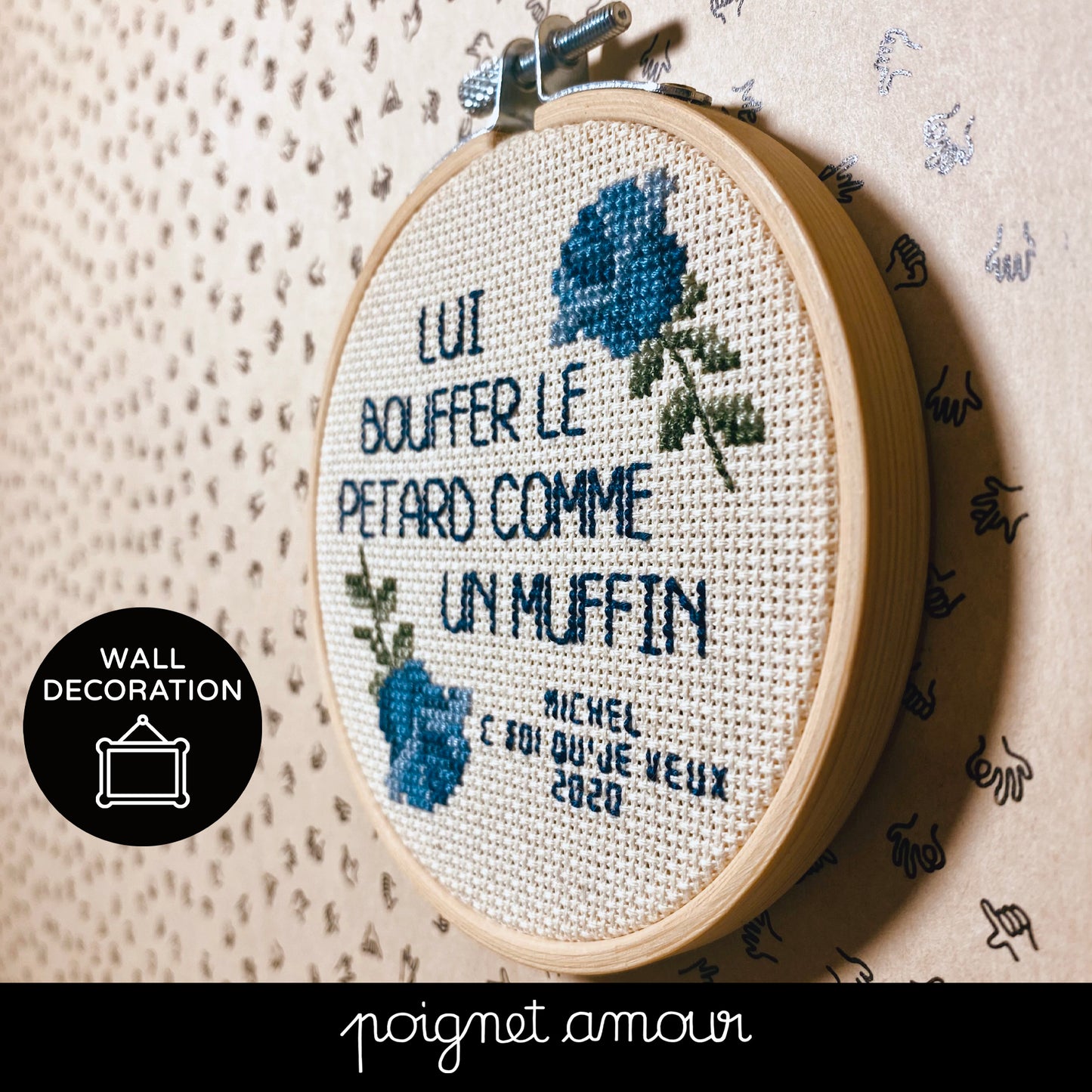 michel - "lui bouffer le pétard comme un muffin"