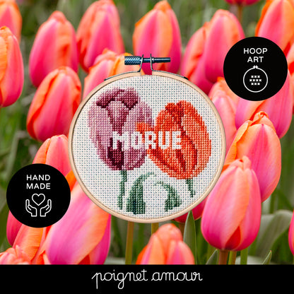 morue dans les fleurs